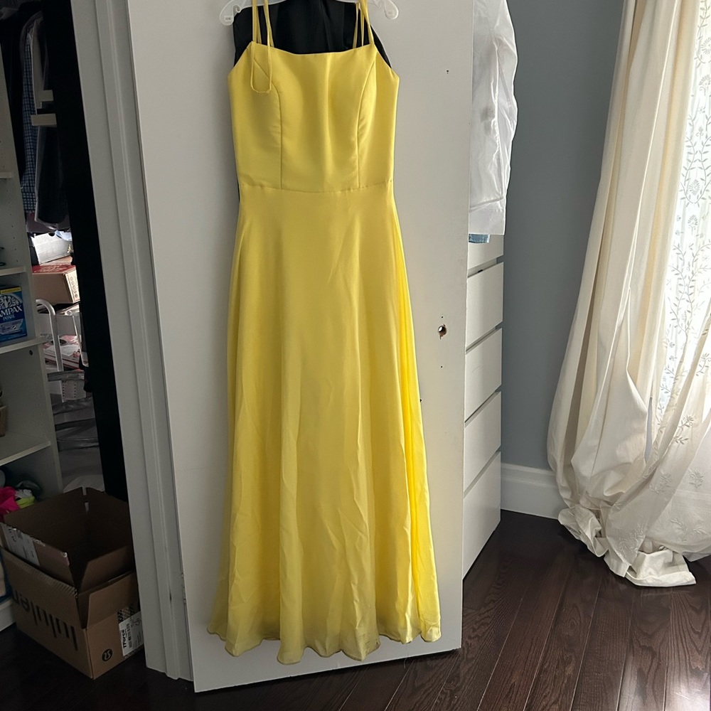 Yellow Prom Dress